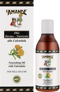 Натуральна олія для живлення шкіри з "Календулою" - L'Amande Dermo Oil Nourishing With Calendula 250ml (1035334-22595662)