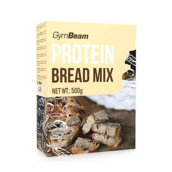 Суміш для протеїнового хліба без цукру GymBeam, 500 г