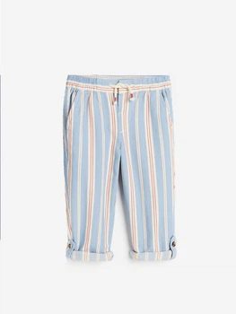 Штани H&M 134см блакитний смужка 23091142191