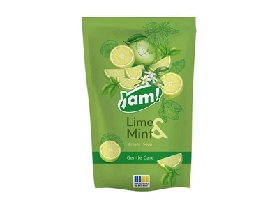 Крем-мило рідке JAM 300мл дой-пак Lime & Mint з гліцерином