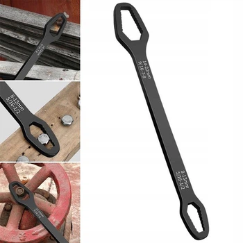 Универсальный накидной ключ 8–22 мм метрический дюймовый Torx CrV сталь Nela-Styl для дома