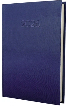 Ежедневник датированный Economix 2026 А5 Snake Синий (E21633-02)