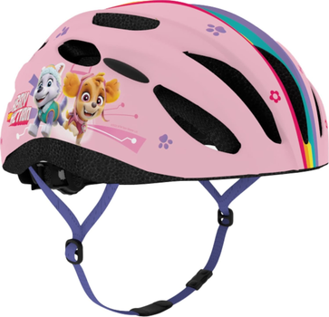 Kask rowerowy Paw Patrol IN-MOLD Girls 52-56 cm Różowy (000101066041)