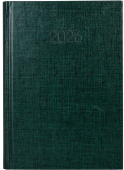 Ежедневник датированный Economix 2026 А5 Basic Зеленый (E21813-04)