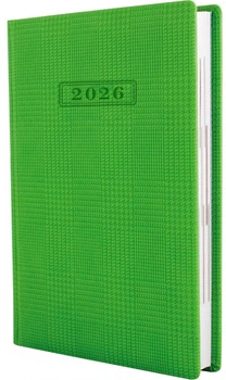 Ежедневник датированный Optima 2026 А5 Glen Салатовый (O25201-13)