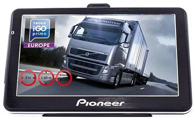 Truck GPS 7"HD️-715 GPS-навігатор для вантажних Truck