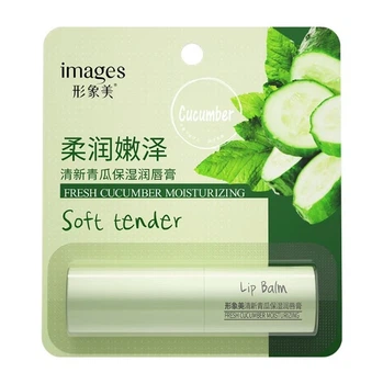 Увлажняющий бальзам для губ с огурцом Images Cucumber Lip Balm, 2.7г