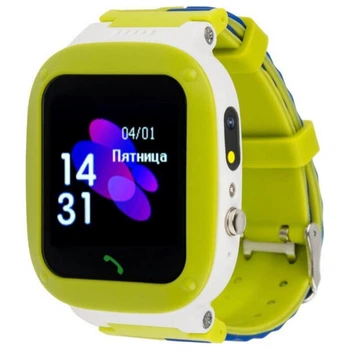 Детские умные часы AmiGo GO004 Splashproof Camera LED Green