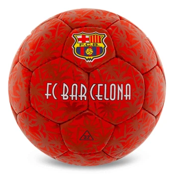 Футбольний м'яч Clubbal Barcelona, розмір 5, ПВХ, ручне зшивання, латексна камера, для аматорських матчів та тренувань(OB_3BE5E5C657F2)