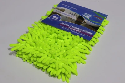 Запаска на швабру из микрофибры лапша Tadar 8928/green