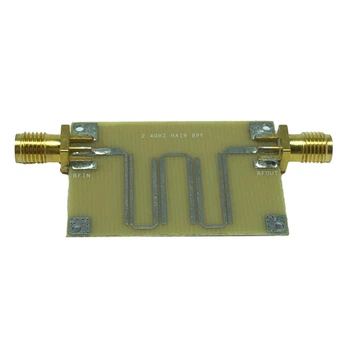 2.4 GHz микрополосковый полосовой фильтр