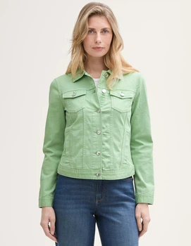 Джинсівка Tom Tailor Ж1119283 (1045390) колір зелений 3XL