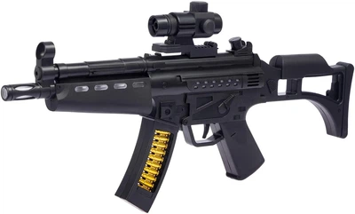 Игрушечный Автомат свето-звуковой ZIPP Toys MP5 Черный