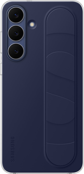 Etui plecki Samsung Standing Grip Case do Samsung Galaxy S25 FE Dark Blue (EF-GS731CNEGWW)