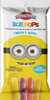 Фруктовый лёд Dolci Preziosi Ice Pops Minions 400мл