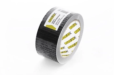 Скотч армированный (черный) 50мм*25м UNIFIX (ARM-5025B)