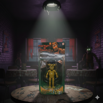 Фигурка Пять ночей с Фредди Золотой Фредди Golden Freddy Five Nights at Freddy's FNAF ФНАФ игровая фигурка 15 см