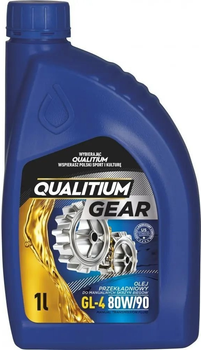Трансмісійна олива Qualitium Gear 80W90 1 л (5906749631626)