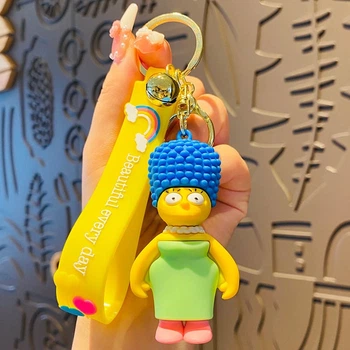 Брелок Симпсоны Сувенир для Фанатов Мардж Simpson для Ключей Рюкзака Сумки на Подарок