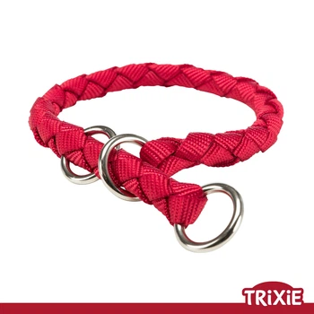 Нашийник-зашморг для тварин Trixie 144303 "Cavo",S: 30-36см/12мм, червоний (TX-144303) 4053032024540