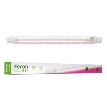 Светодиодный линейный светильник Feron AL7003-2 18Вт фито