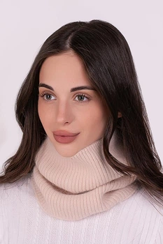 Женский бафф Flirt Ангора Светлый латте
