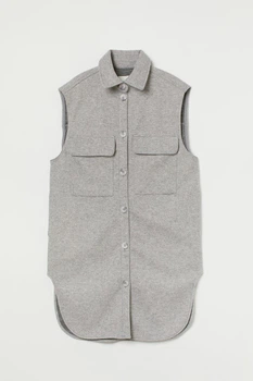 Жіночий жилет H&M 202913-4 L(175/104) сірий (2029130005)
