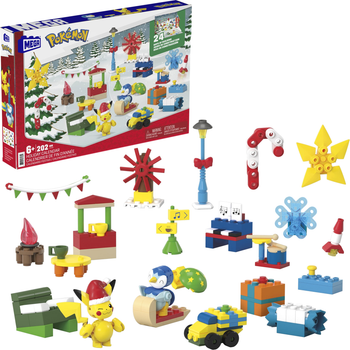 Адвент-календар Breakout Beasts Зимові пригоди Покемонів Mega Construx GYG99 (0887961971651)