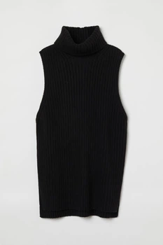 Жіночий жилет H&M 201045-2 S(165/88) чорний (2000004669256)