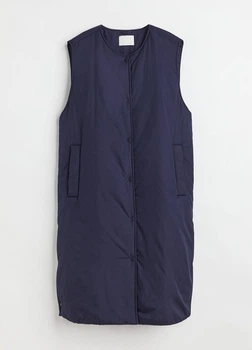 Жіночий жилет H&M 202272-2 M(170/96) темно-синій (2000004771645)