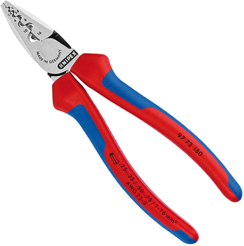 Інструмент Knipex для обтиску тонкостінних контактних гільз (4003773060185)