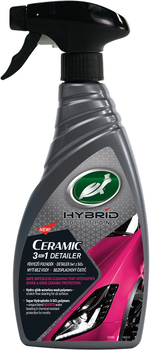 Wosk samochodowy z ceramiką 3 w 1 "Suche mycie" Turtle Wax HS Ceramic 3 in 1 Detailer 500 ml (5010322533549)