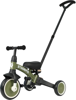 Велосипед-біговел Qplay Stager 3 в 1 з ручкою Dark Green (T80STAGERDarkGreen)