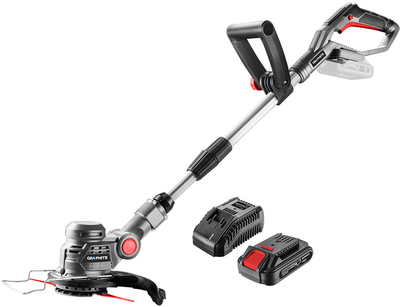 Trymer ogrodowy akumulatorowy Graphite 18 V z akumulatorem 2.0 Ah i ładowarką 58G030-BC (5902062096128)