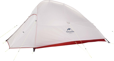 Ultralekki dwuosobowy namiot z podłogą Naturehike Cloud Up 2 Updated 20D Szary NH17T001-T (6927595724668)