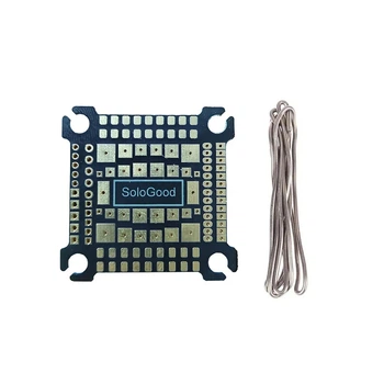 Тренувальна плата для паяння SoloGood, 30.5×30.5×1мм, навчання пайки FPV дронів та DIY
