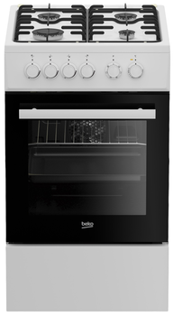 Плита комбінована Beko FSE52029DWD