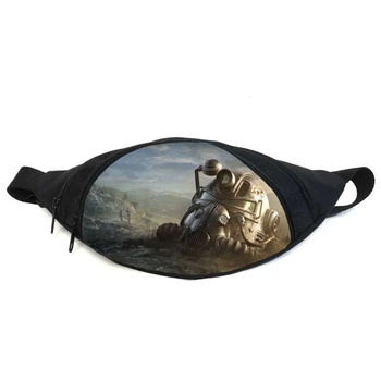 Сумка бананка Фоллаут (GB - Fallout 08) Gear Bag чорна