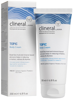 Krem do ciała Clineral by Ahava Topic 200 ml (697045003877)