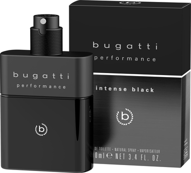 Туалетна вода для чоловіків Bugatti Performance Intense Black 100 мл (4051395413186)