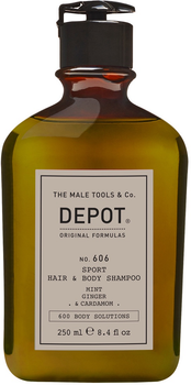 Szampon do włosów Depot No.606 Sport Hair & Body dla mężczyzn 250 ml (8032274086994)