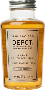 Гель для душу Depot 601 Gentle Body Wash Fresh Black Pepper Свіжий чорний перець 250 мл (8032274011859)