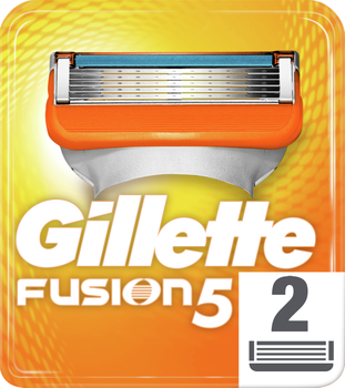 Zestaw wymiennych wkładów do golenia Gillette Fusion5 2 szt (7702018877478)