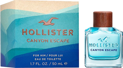 Woda toaletowa męska Hollister Canyon Escape 50 ml (0085715267047/85715267047)