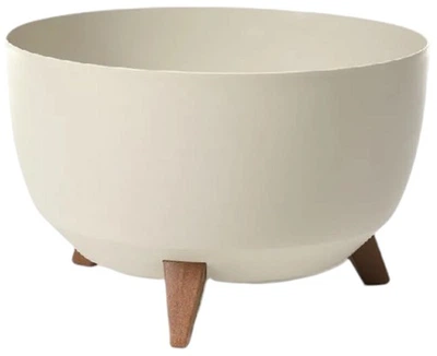 Doniczka Lamela Misa Roma tworzywo sztuczne kremowa 40 cm (LA881-74) (5900119748815)