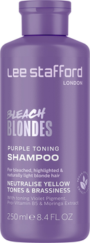 Шампунь для фарбованого волосся Lee Stafford Bleach Blondes Blondes Purple Toning очищаючий 250 мл (5060282705777)