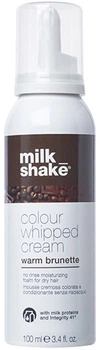 Krem-pianka bez spłukiwania Milk_shake do włosów wszystkich rodzajów Ciepły brąz 100 ml (8032274101871)