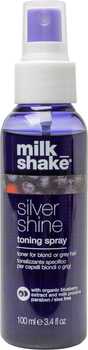 Spray tonizujący Milk_Shake Silver Shine do jasnych włosów 100 ml (8032274181057)