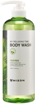 Гель для душу Mizon My Relaxing Time TeaTree з екстрактом чайного дерева 800 мл (8809132968934)