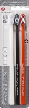 Набір зубних щіток Swissdent Extra Soft 3 шт (7640126195575)